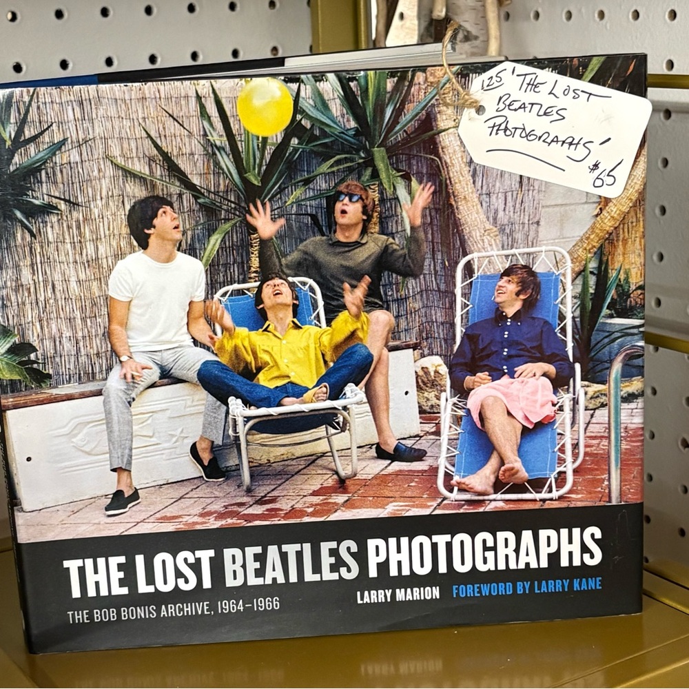 The Lost Beatles Photographs Coffee Table Book - Color Photo Cover